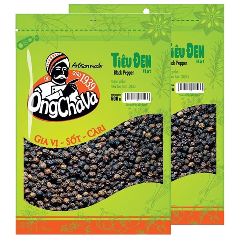  Tiêu đen Ông Chà Và gói 1 Kg 