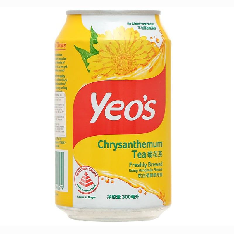  Trà hoa cúc Yeo's thùng 24 lon x 300ml 