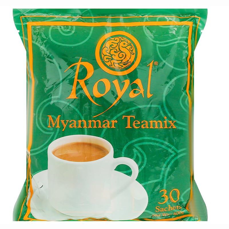  Trà sữa Royal Myanmar Teamix 30 gói x 20g bịch 600g 