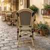 Ghế Cafe Ngoài Trời Khung Nhôm Giả Mây AM-GC081
