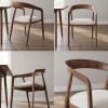 Ghế Cafe New Corvo Gỗ Ash Bọc Nệm