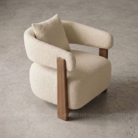  Sofa Đơn Granite Gỗ Ash 