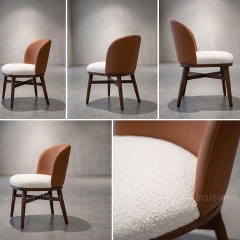  Ghế Collin Giằng Chéo Bọc Nệm 