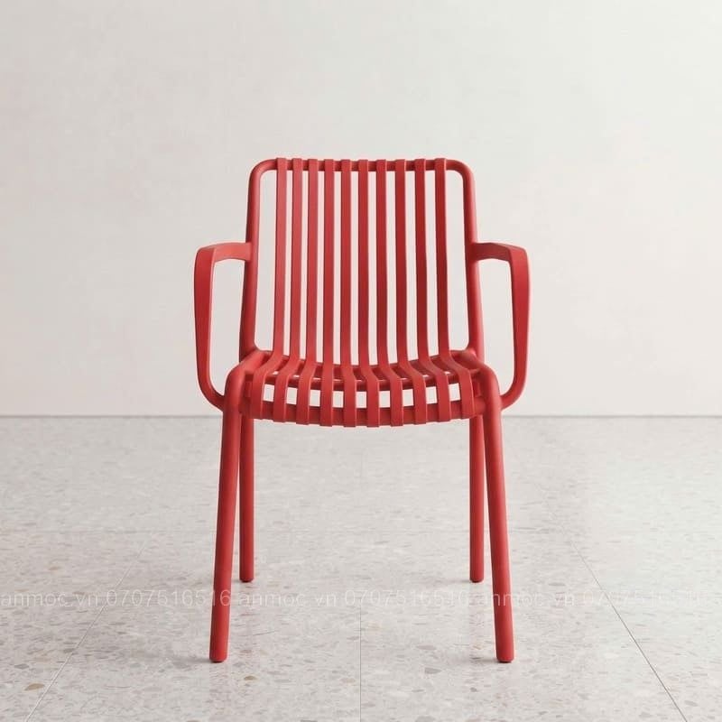 Ghế Nhựa Đúc Xếp Chồng 3046