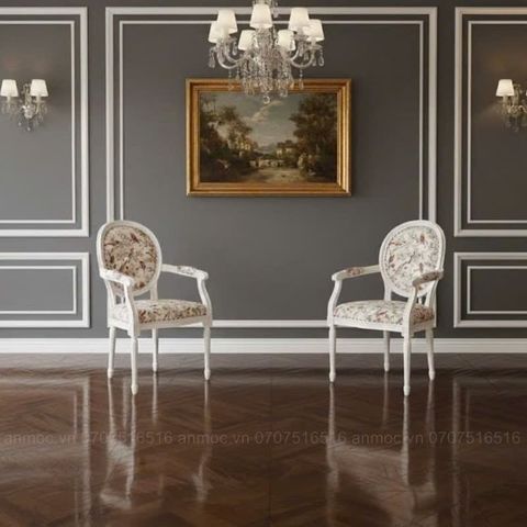  Ghế Louis 15 Có Tay 