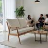 Cigar Sofa Đôi (Sofa Tay Nhọn Đôi)