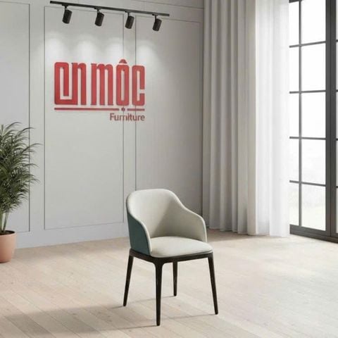  Ghế Grace Gỗ Cao Su (Có Tay) 