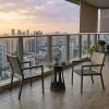Sofa Đơn Ngoài Trời Khung Nhôm Mặt Composite