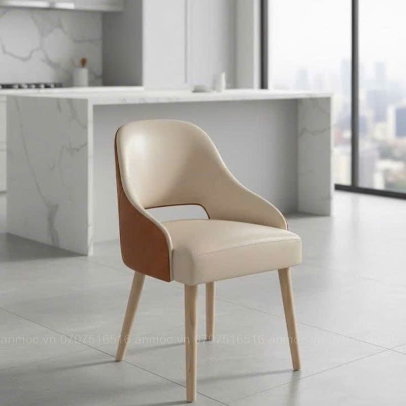 Ghế Collins Bo Cong Có Tay