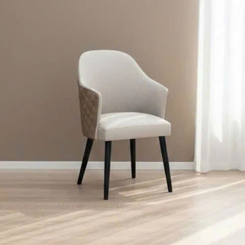 Ghế Velvet Lưng Trám Có Tay