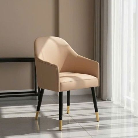  Ghế Velvet Có Tay Chân Chụp Đồng 