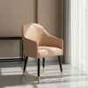 Ghế Velvet Có Tay Chân Chụp Đồng