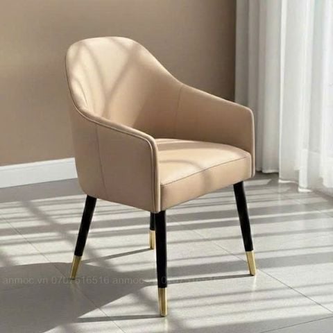  Ghế Velvet Có Tay Chân Chụp Đồng 