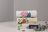  Combo 3 Khăn Tay Cotton USA Trẻ Em Cao Cấp Mollis Tự Nhiên In Hình Dễ Thương Mềm Mại Thấm Hút Tốt An Toàn Cho Da Em Bé HM5A 
