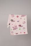  Khăn Tắm, Khăn Gội/Mặt, Khăn Tay trẻ em cao cấp Mollis 100% Cotton USA thấm hút, mềm mại, mịn màng, in hình động vật dễ thương cho bé 