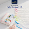  Bộ 20 Khăn Mặt Sữa Cao Cấp Mollis Bamboo Sợi Tre Mềm Mịn Thấm Hút Tốt Nhanh Khô An Toàn Cho Làn Da Em Bé Phù Hợp Cho Trẻ Sơ Sinh P637 