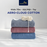  Khăn Tắm, Khăn Gội/Mặt, Khăn Tay Mollis cao cấp sợi Air Soft Yarn ít rụng bông, mềm mại thấm hút tốt khô nhanh vượt trội cho người lớn, phù hợp cho thể thao, gội đầu quấn đầu, du lịch 
