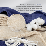  Bộ 3 Khăn Gồm Khăn Tắm, Khăn Gội/Mặt, Khăn Tay Mollis Sợi Smart Yarn Mềm Mại Xốp Nhẹ Ít Xơ Bông, Siêu Thấm Hút Giữ Form Sau Nhiều Lần Giặt, Phù Hợp Cho Người Lớn, Đi Du Lịch, Spa, Tập Thể Thao BMBA-BMBB-FMBA-HMBA 