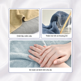  Bộ 3 Khăn Tắm, Gội/Mặt, Tay Cao Cấp Mollis Cotton Lapyarn Mềm Mịn, Dày Dặn, Thấm Hút Tốt, Nhanh Khô Phù Hợp Cho Gia Đình, Khách Sạn, Thể Thao Và Du Lịch BM8V-FM8V-HM8V 