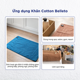  Thảm Chân Mollis Cao Cấp 100% Cotton Usa Chống Trơn Trượt, Siêu Thấm Hút, Nhanh Khô Phù Hợp Cho Gia Đình FMV7 