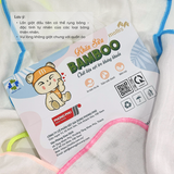  Bộ 20 Khăn Mặt Sữa Cao Cấp Mollis Bamboo Sợi Tre Mềm Mịn Thấm Hút Tốt Nhanh Khô An Toàn Cho Làn Da Em Bé Phù Hợp Cho Trẻ Sơ Sinh P637 