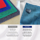  Thảm Chân Mollis Cao Cấp 100% Cotton Usa Chống Trơn Trượt, Siêu Thấm Hút, Nhanh Khô Phù Hợp Cho Gia Đình FMV7 
