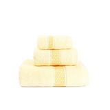  Combo 3 Khăn Tắm Mollis Cotton B847 100% Cotton USA mềm mại và siêu thấm hút tốt cho người lớn, tiện lợi du lịch, gội đầu spa, quấn tóc, tập thể thao PF55 