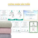  Bộ 3 Khăn Gồm Khăn Tắm, Khăn Gội/Mặt, Khăn Tay Mollis Cao Cấp Sợi Tre Bamboo Kháng Khuẩn Siêu Thấm Hút Mềm Mại Mịn Màng Cho Người Lớn Và Trẻ Em BMBM-FMBM-HMBM 