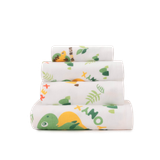  Combo 3 Khăn Mặt Trẻ Em Mollis Cotton 40x80cm Khăn Cao Cấp 100% Cotton USA Tự Nhiên Mềm Mại Thấm Hút Tốt An Toàn Cho Da Em Bé FM5A - PG82 
