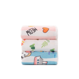  Combo 3 Khăn Mặt Trẻ Em Mollis Cotton 40x80cm Khăn Cao Cấp 100% Cotton USA Tự Nhiên Mềm Mại Thấm Hút Tốt An Toàn Cho Da Em Bé FM5A - PG82 