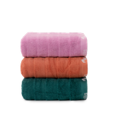  Khăn Tắm, Khăn Gội/ Mặt, Khăn Tay Mollis Cao Cấp Sợi Lapyarn Công Nghệ Mới Mềm Xốp Thoáng Khí Và Siêu Thấm Hút Đi Du Lịch, Spa, Khách Sạn, Tập Gym Cho Người Lớn BM2Y-FM2Y-HM2Y 