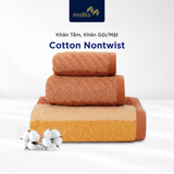  Khăn Tắm, Khăn Gội/Mặt, Khăn Tay Cao Cấp Cotton Nontwist Dày Dặn Mềm Mịn Thấm Hút Tốt Nhanh Khô Phù Hợp Cho Gia Đình, Khách Sạn, Spa, Du Lịch Và Thể Thao BMN1-FMN1-HMN1 