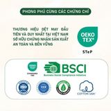  Bộ 2 Khăn Tắm Sữa Cao Cấp Mollis Bamboo Sợi Tre Mềm Mịn Thấm Hút Tốt Nhanh Khô An Toàn Cho Làn Da Em Bé Phù Hợp Cho Trẻ Sơ Sinh P635 