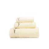  Khăn Tắm, Khăn Gội/Mặt, Khăn Tay Cao Cấp Mollis Chất Liệu Soybean Đậu Nành Tái Tạo Làn Da, Thấm Hút Tốt Và Mềm Mại, Phù Hợp Làm Quà Tặng, Du Lịch, Spa, Salon BMB4-FMD4-HME2 