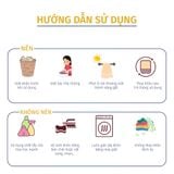  Bộ 3 Khăn Gồm Khăn Tắm, Khăn Gội/Mặt, Khăn Tay Mollis Cao Cấp 100% Cotton Chải Kỹ Siêu Thấm Hút, Mềm Mại Mịn Đẹp, Thấm Hút Tốt Ít Rụng Bông Cho Người Lớn BMBC-FMBC-HMBC 