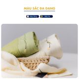  Khăn Tắm, Khăn Gội/Mặt, Khăn Tay Cao Cấp Mollis Chất Liệu Soybean Đậu Nành Tái Tạo Làn Da, Thấm Hút Tốt Và Mềm Mại, Phù Hợp Làm Quà Tặng, Du Lịch, Spa, Salon BMB4-FMD4-HME2 