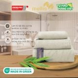  Khăn Tắm, Khăn Gội/Mặt, Khăn Tay Mollis cao cấp sợi tre Bamboo kháng khuẩn siêu thấm hút mềm mại mịn màng cho người lớn và trẻ em 