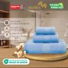  Bộ 3 Khăn Mollis Cotton Cao Cấp Gồm 1 Khăn Tắm, 1 Khăn Gội/Mặt. 1 Khăn Tay Mềm Mịn, Thấm Hút Tốt, Nhanh Khô, An Toàn Cho Da B853-FM61-HM50 
