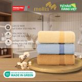  Combo 3 Khăn Tay Mollis Cotton 30x42cm Khăn Cao Cấp Mềm Mịn Thấm Hút Không Ra Màu Không Xù Đồ Lông Gia Đình Spa Khách Sạn HM58 - PG69 