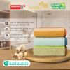  Combo 3 Khăn Gội/Mặt Mollis Cotton Nontwist 40x78cm Khăn Cao Cấp Sợi Không Se Thấm Hút Mau Khô x3 lần Dùng Gia Đình Thể Thao FMN1 - PG85 