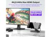 Dock xuất hình kèm 2 quạt tản nhiệt 4K 144Hz