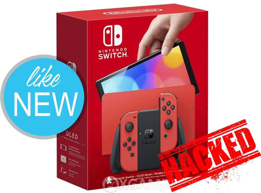 Máy Nintendo Switch OLED Mario Red Edition-LikeNew-fullBOX