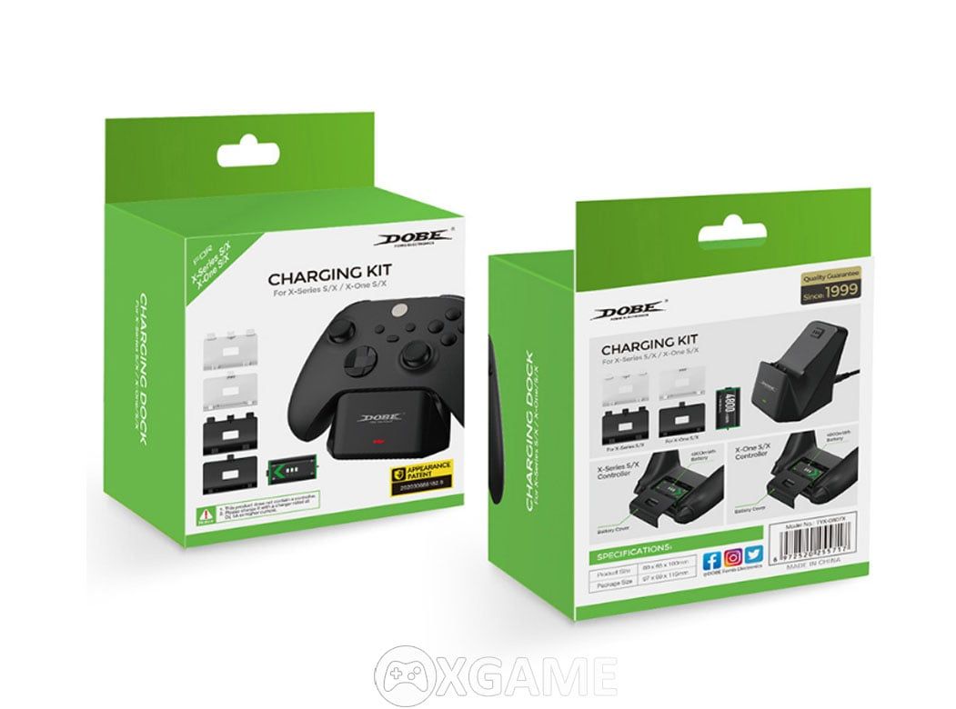 Pin sạc tay Xbox One S-X 4800mAh và Dock sạc