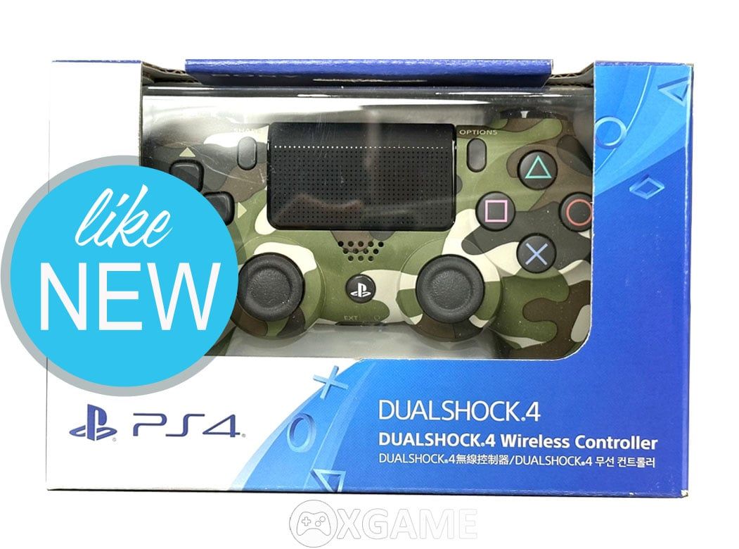 Tay PS4-Green Camouflage-LikeNew