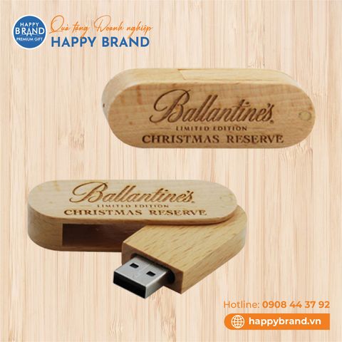 USB Gỗ - BALLANTINE'S