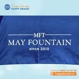 Dù cầm tay gấp 3, tự động 2 chiều, 10 kèo, R58cm - MAY FOUNTAIN