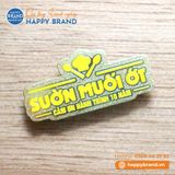 Huy hiệu - SƯỜN MUỐI ỚT
