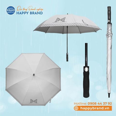Dù cầm tay Poly, R75cm, cán mút - M HOTELS & RESORTS