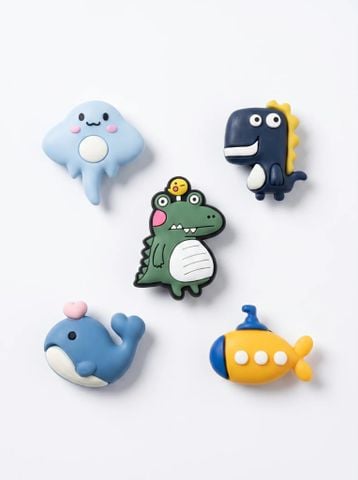Set 6 charm gắn dép sục Rabity 388.005.1 (Màu ngẫu nhiên)