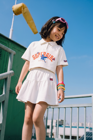 Warner Bros | DC Supergirl Set váy polo bé gái 157.001